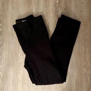 Ann Taylor High Rise Eva Ankle Pant - Black